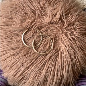Free People hoop earrings